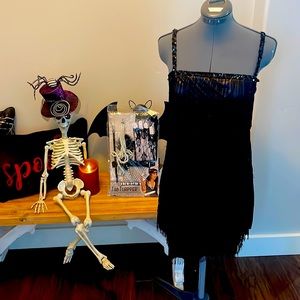 Women’s Halloween Flapper Costume💀❤️